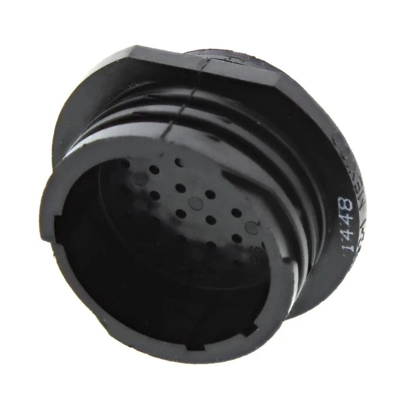 TE Connectivity Circular Connector 28 Contacts Cable Standard Size Socket Male CPC Series 206152-1