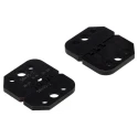 TE Connectivity Pro-Crimper III Coaxial Type Crimp Die Set Black 58495-2