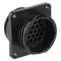 TE Connectivity Circular Connector 24 Contacts Panel Mount Socket Male Nylon Housing 250V 13A CPC Series 206838-1