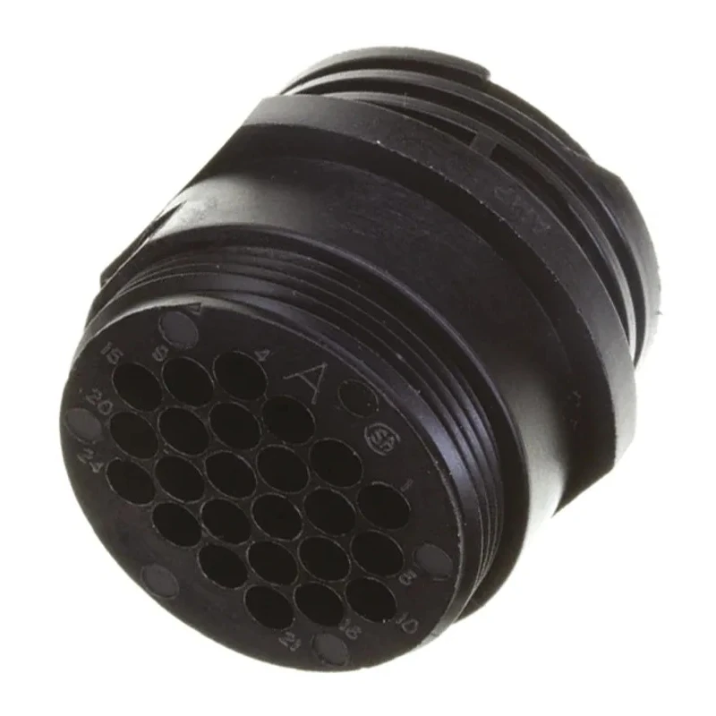 TE Connectivity Circular Connector 24 Contacts Cable Standard Connector Socket Male CPC Series 206838-2