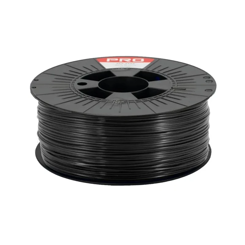 RS PRO 1.75 mm Translucent Black PET-G 3D Printer Filament 1 kg 240°C 190-1959