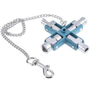 Phoenix Contact Die Cast Zinc 9-Way Control Cabinet Key 1212525