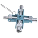 Phoenix Contact Die Cast Zinc 9-Way Control Cabinet Key 1212525
