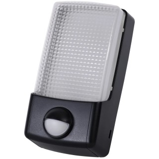 Timeguard Rectangular LED Bulkhead Light, 5 W, 230V ac, Polycarbonate Housing, IP55 LED88PIRN