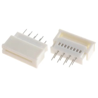 Molex 1.25 mm Pitch 8 Way Straight Female FPC Connector Through Hole Solder 39-53-2085
