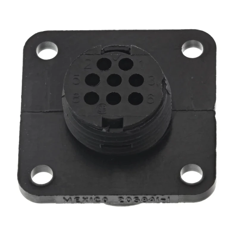 TE Connectivity Circular Connector, 8 Contacts, Panel Mount, Standard Size, Socket, Male, Bayonet Mating, 250V 205841-1