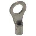 RS PRO Solistrand Uninsulated Crimp Ring Terminal M4 Stud Size 22 AWG to 16 AWG Wire Size 34108