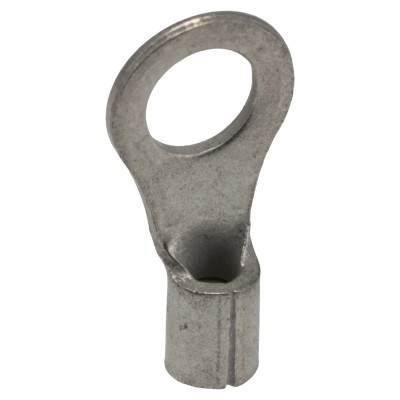 RS PRO Solistrand Uninsulated Crimp Ring Terminal M4 Stud Size 22 AWG to 16 AWG Wire Size 34108