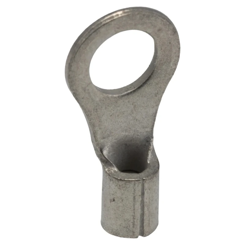 RS PRO Solistrand Uninsulated Crimp Ring Terminal M4 Stud Size 22 AWG to 16 AWG Wire Size 34108