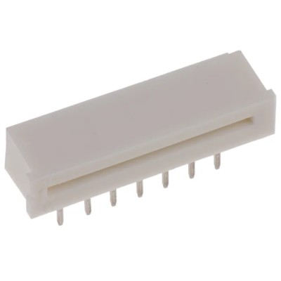 Molex 1.25 mm Pitch 14 Way Right Angle Female FPC Connector Through Hole Solder Termination 39-53-2144