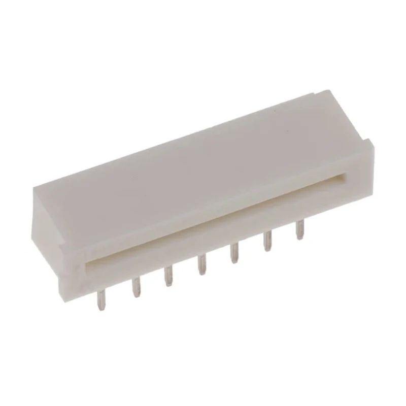 Molex 1.25 mm Pitch 14 Way Right Angle Female FPC Connector Through Hole Solder Termination 39-53-2144