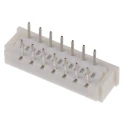Molex 1.25 mm Pitch 14 Way Right Angle Female FPC Connector Through Hole Solder Termination 39-53-2144