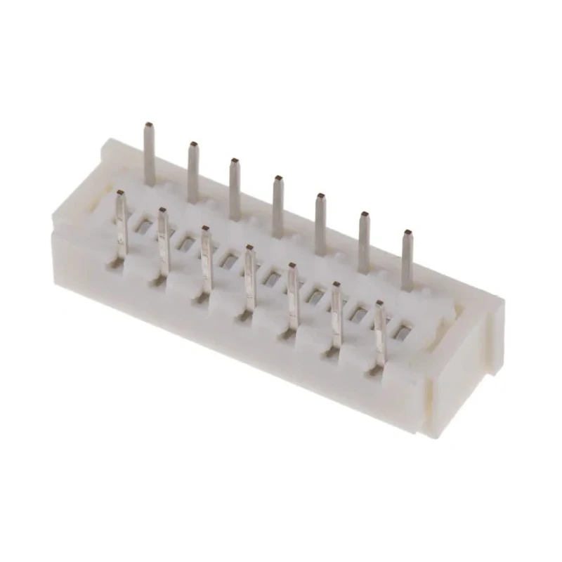 Molex 1.25 mm Pitch 14 Way Right Angle Female FPC Connector Through Hole Solder Termination 39-53-2144