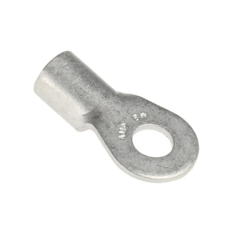 RS PRO Solistrand Uninsulated Crimp Ring Terminal M5 Stud Size 8 AWG Wire Size 160013
