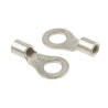 RS PRO Solistrand Uninsulated Crimp Ring Terminal M8 Stud Size 8 AWG Copper Tin Plated 33462