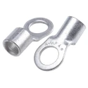 RS PRO Solistrand Uninsulated Crimp Ring Terminal M10 Stud Size 4 AWG Wire Size 26.7 mm² 170°C 160075
