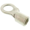 RS PRO Solistrand Uninsulated Crimp Ring Terminal M10 Stud Size 4 AWG Wire Size 26.7 mm² 170°C 160075