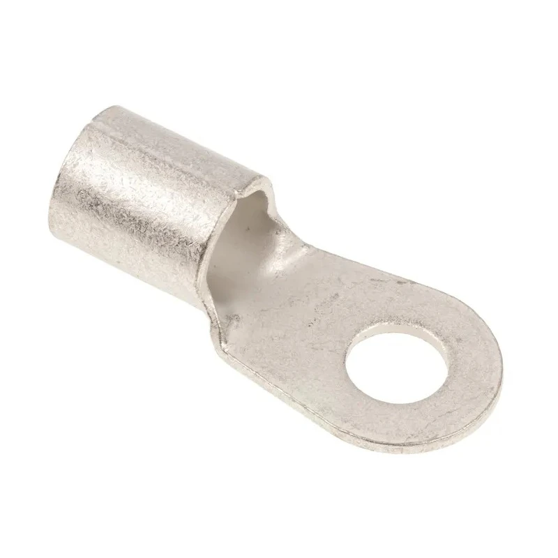 TE Connectivity Solistrand Uninsulated Crimp Ring Terminal M10 Stud Size 1 AWG Wire Size 160000