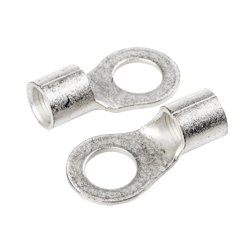 TE Connectivity Solistrand Uninsulated Ring Terminal M12 Stud Size 2 AWG Wire Size 35185
