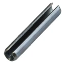 RS PRO 4 mm Diameter Galvanised Steel Slotted Spring Pin with Din Standard 1481, ISO 8752 374-042