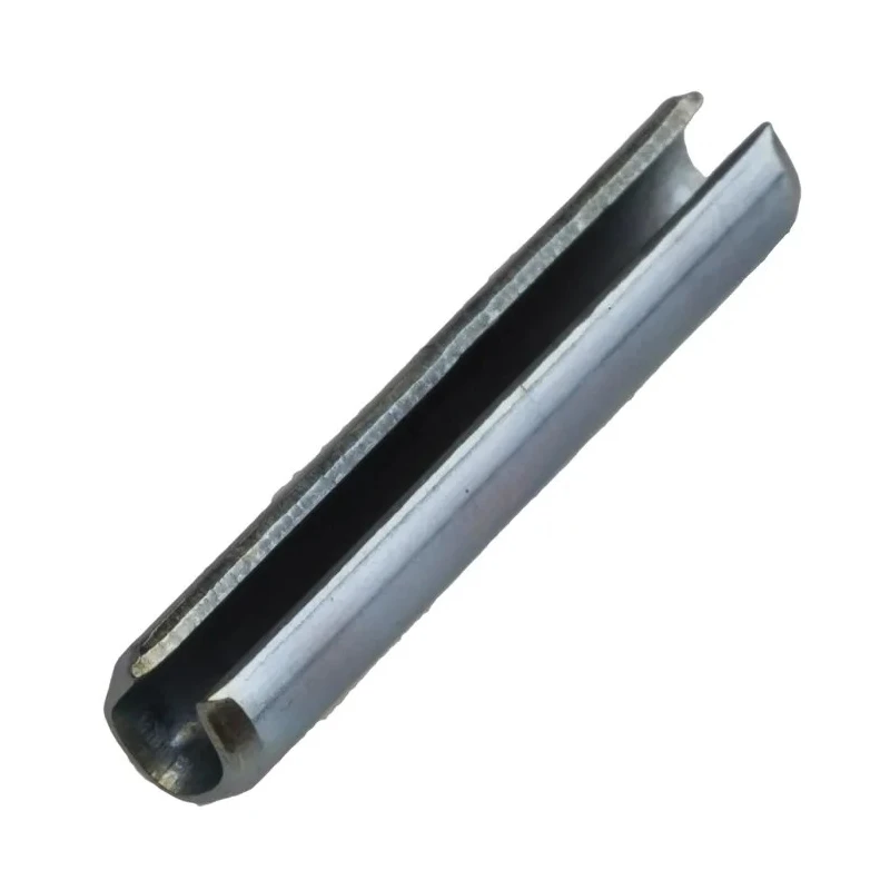 RS PRO 4 mm Diameter Galvanised Steel Slotted Spring Pin with Din Standard 1481, ISO 8752 374-042