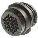 TE Connectivity Circular Connector Cable Socket Male 37 Contacts Standard Size Threaded Mating 250V CPC Series 206151-2