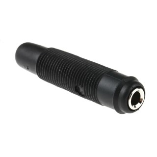 Hirschmann Test & Measurement Black Female Banana Socket, 4 mm Connector, Solder Termination, 60V dc, 16A, Nickel 931804100
