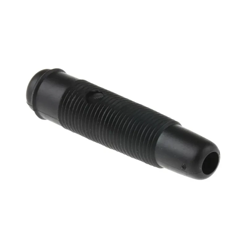 Hirschmann Test & Measurement Black Female Banana Socket, 4 mm Connector, Solder Termination, 60V dc, 16A, Nickel 931804100