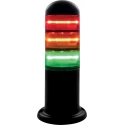 RS PRO Red, Amber, Green Signal Tower 3 Lights 24V AC/DC Stackable 190-2811