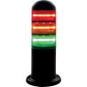RS PRO Red, Amber, Green Signal Tower 3 Lights 24V AC/DC Stackable 190-2811