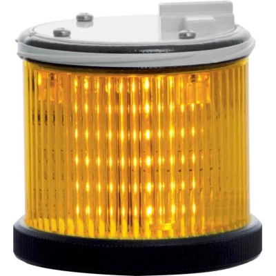 RS PRO Yellow Steady, Flashing Effect Beacon Unit, LED Bulb 110V AC, IP66 190-2902