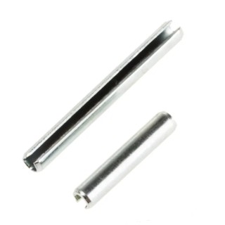 RS PRO 2 mm Diameter Galvanised Steel Slotted Spring Pin 374-008