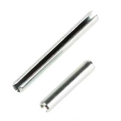 RS PRO 2 mm Diameter Galvanised Steel Slotted Spring Pin 374-008