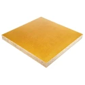 Tufnol Brown Synthetic Resin Bonded Fabric Plastic Sheet 285 mm x 285 mm x 25 mm Weave Cotton Phenolic Resin 374-468
