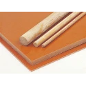 Tufnol Brown Synthetic Resin Bonded Fabric Plastic Sheet 590mm x 285mm x 12mm Weave Cotton Phenolic Resin E21776/22