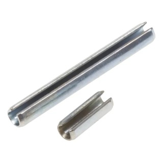 RS PRO Galvanised Steel Slotted Spring Pin 2.5 mm Diameter 374-014