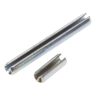 RS PRO Galvanised Steel Slotted Spring Pin 2.5 mm Diameter 374-014