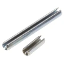 RS PRO Galvanised Steel Slotted Spring Pin 3.5 mm Diameter 374-036