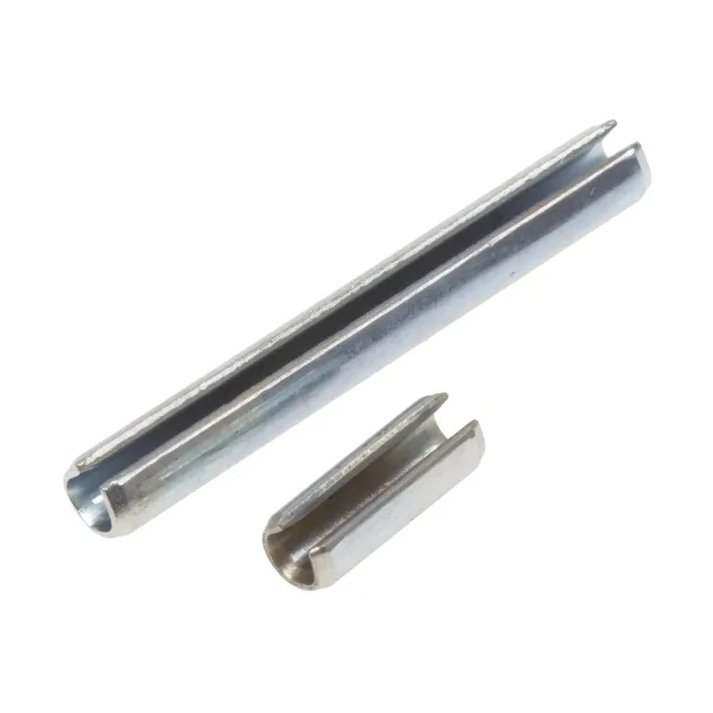 RS PRO Galvanised Steel Slotted Spring Pin 3.5 mm Diameter 374-036
