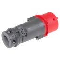 Legrand Industrial Power Connector 3P+N+PE Cable Mount 16A 415V IP44 Red Straight HYPRA IP44