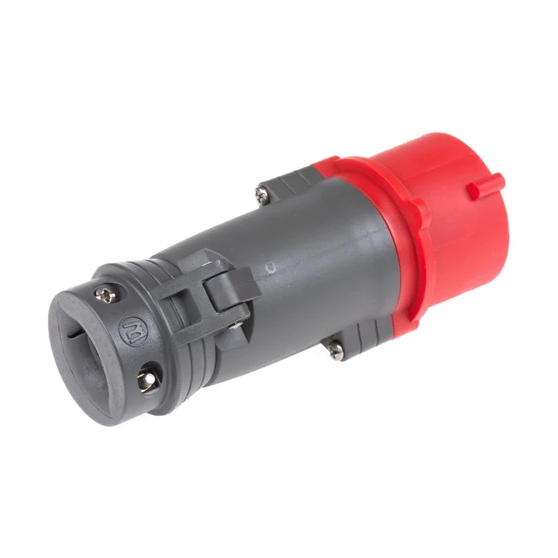 Legrand Industrial Power Connector 3P+N+PE Cable Mount 16A 415V IP44 Red Straight HYPRA IP44