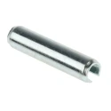RS PRO Galvanised Steel Slotted Spring Pin 5 mm Diameter DIN 1481 ISO 8752 374-058