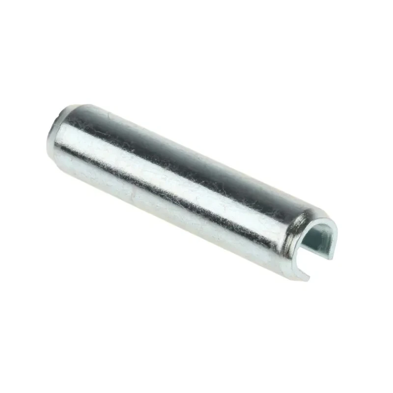 RS PRO Galvanised Steel Slotted Spring Pin 5 mm Diameter DIN 1481 ISO 8752 374-058