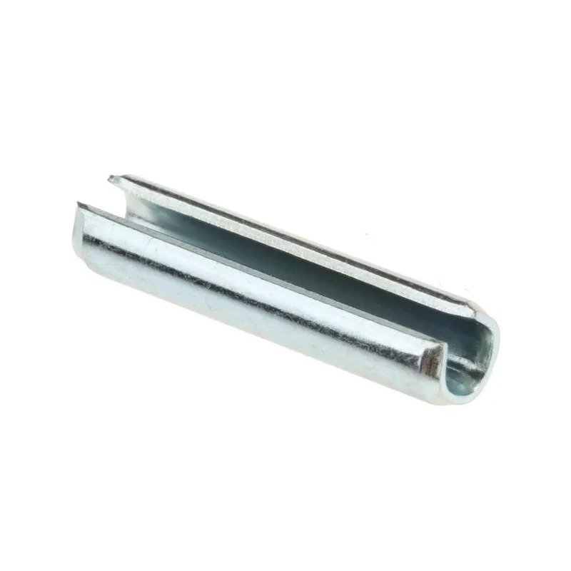 RS PRO Galvanised Steel Slotted Spring Pin 5 mm Diameter DIN 1481 ISO 8752 374-058