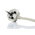 RS PRO 2 m 2 Socket IEC C14 Extension Lead, 230V AC, 10A, Switchable, Surge Protection 374-171
