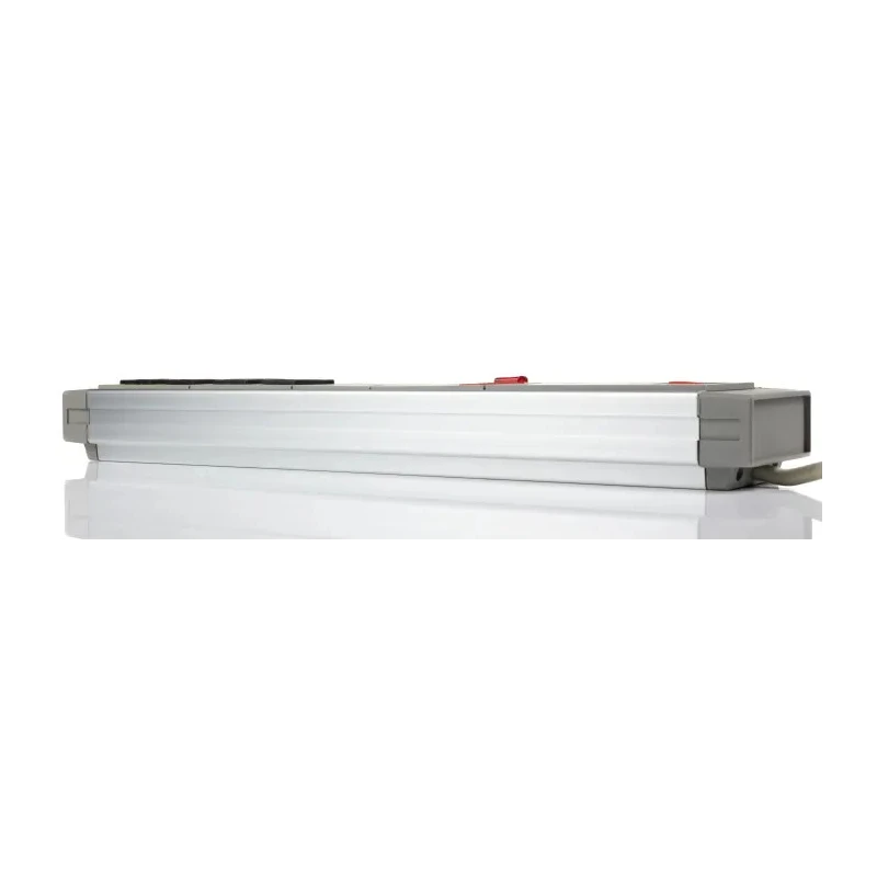 RS PRO 2 m 2 Socket IEC C14 Extension Lead, 230V AC, 10A, Switchable, Surge Protection 374-171
