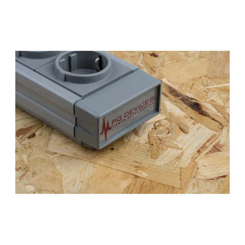 RS PRO 2 m 6 Socket Type F German Schuko Trailing Socket 230V AC 16A CEE 7/7 Plug 374-193