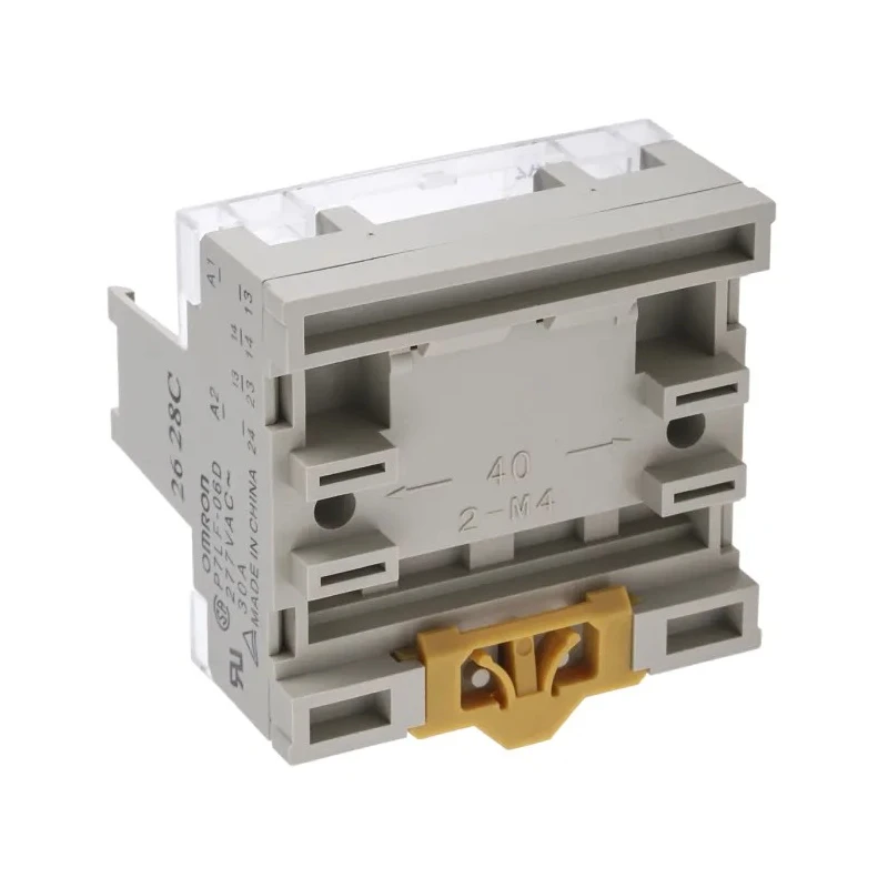 Omron 6 Way 250V DIN Rail Relay Socket for Use with G7L Series P7LF-06D