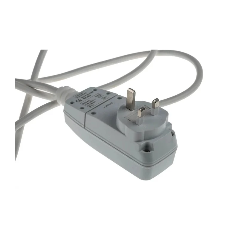 RS PRO 2 m 4 Socket Type G Trailing Socket Extension Lead with RCD Protected, Surge Protection 230V ac 374-216