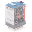 Releco Power Relay DPDT, 115V AC Coil, 10A Switching Current, Silver Alloy Contacts C7-A20X / AC 115 V
